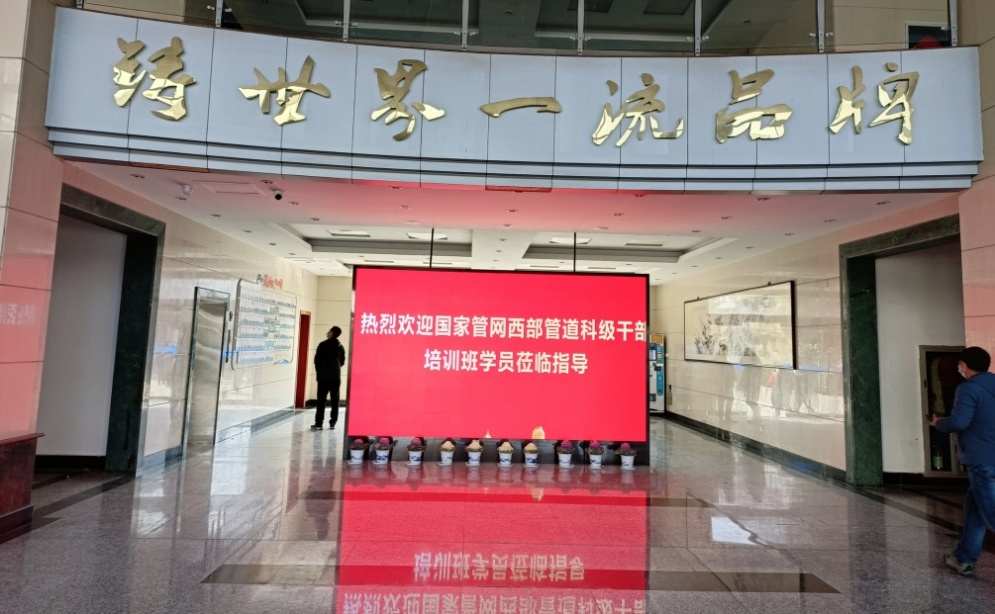 国家管网西部管道科级干部参观恒春电子